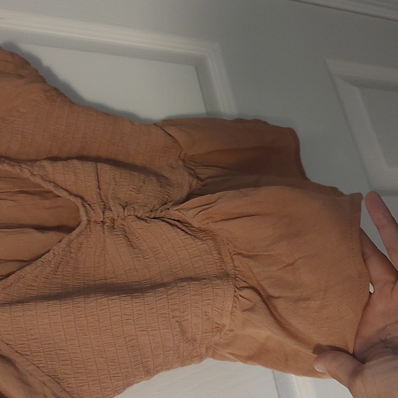 Cropped Hippie Rose Blouse - Picture 4 of 5